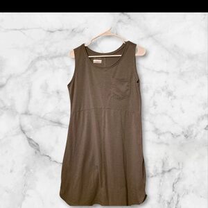 Columbia Sleeveless Brown Mini Dress
